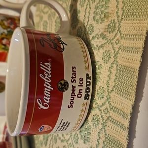 Vintage Campbell's Soup Company 1998 Mugs Souper Stars on Ice US Figure